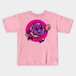 donut running Kids T-Shirt